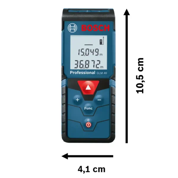 Medidor de Distancia Láser BOSCH GLM 40 - Imagen 8