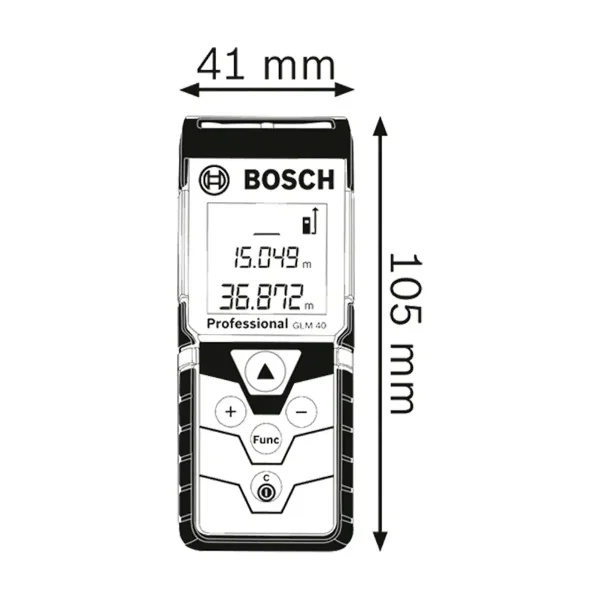 Medidor de Distancia Láser BOSCH GLM 40 - Imagen 9