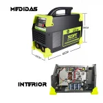 Máquina de Soldar Inversor 335A Industrial XCORT MMA-335H - Imagen 2