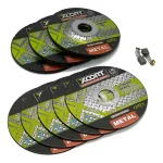 Kit de Amoladora Angular 4 1/2" 750W con Accesorios XCORT XCOM02-1026KIT - Imagen 6