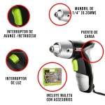 Atornillador Inalámbrico 4.8V + Accesorios XCORT XDC01-4.8 - Imagen 2