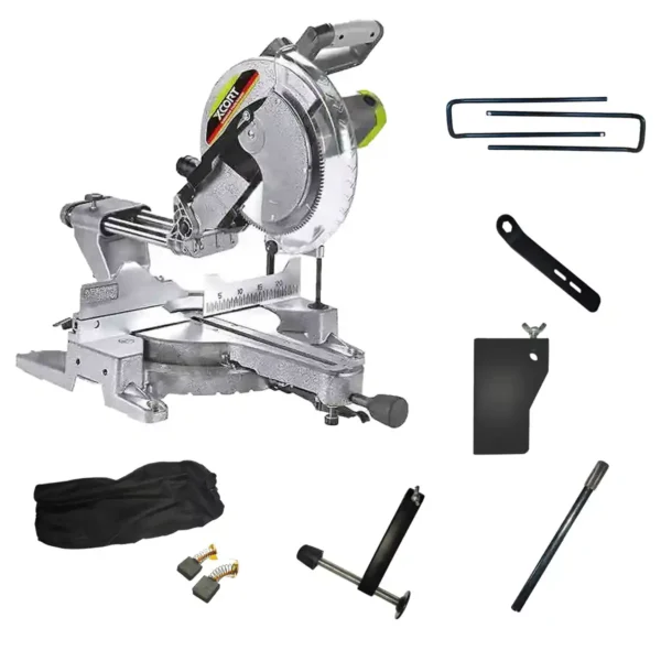 Sierra Ingleteadora Telescópica 12" 2200W XCORT XJX01-305