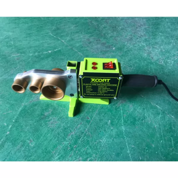 Termofusora Soldador de Tubos Plásticos 1500W XCORT XQA02-63 - Imagen 3