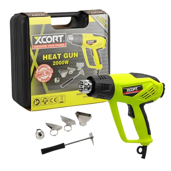 Pistola de Calor 2000W 550ºC + Maleta XCORT XQB04-2000