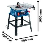Sierra de Banco 10" (254 mm) 1800W GTS 254 BOSCH - Imagen 4