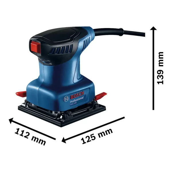 Sierra Caladora 500W GST 680 + Lijadora de Palma 220W GSS 140 BOSCH - Imagen 4