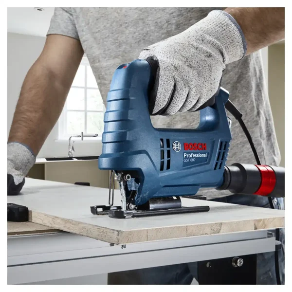 Sierra Caladora 500W GST 680 + Lijadora de Palma 220W GSS 140 BOSCH - Imagen 7