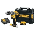 Taladro Percutor 1/2" 20V + Batería 5Ah + Cargador DCB115 + Caja Tstak + DEWALT DCD796P1-B2 - Imagen 2
