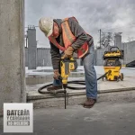 Rotomartillo SDS Max 1-4/8" 60V Baretool DEWALT DCH733B - Imagen 4