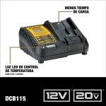 Rotomartillo SDS Plus + Atornillador de Impacto 1/4" 20V DEWALT DCK260D1P1T-B2 - Imagen 8