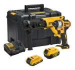 Rotomartillo SDS Plus + Atornillador de Impacto 1/4" 20V DEWALT DCK260D1P1T-B2