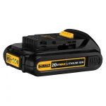 Batería Premium Compacta 20V 1.5Ah Max DEWALT DCB201-B3
