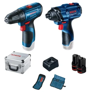Atornillador de Impacto GDR 120 + Taladro Atornillador GSR 120 LI BOSCH