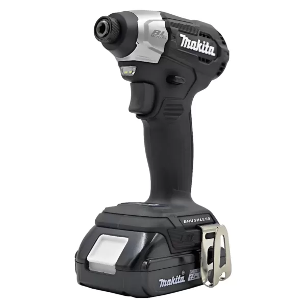 Atornillador de Impacto 1/4" DTD157 + Taladro Percutor 1/2" DHP487 18V MAKITA DLX2414X7B - Imagen 2