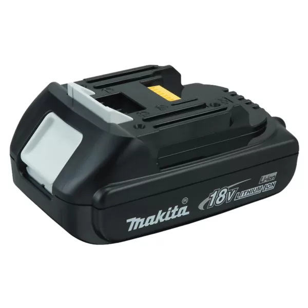Atornillador de Impacto 1/4" DTD157 + Taladro Percutor 1/2" DHP487 18V MAKITA DLX2414X7B - Imagen 4