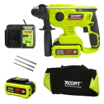 Rotomartillo SDS Plus 20V Brushless XCORT XDC08-2104BL-KIT