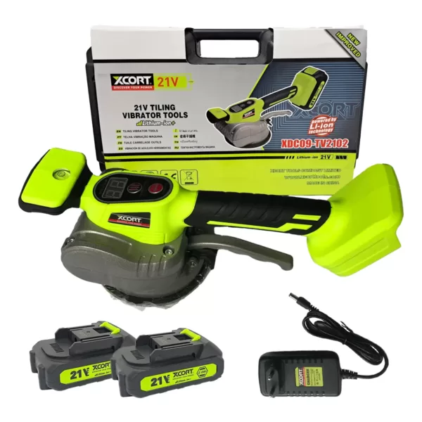 Ventosa Vibradora para Cerámicos 21V 65KG XCORT XDC09-TV2102