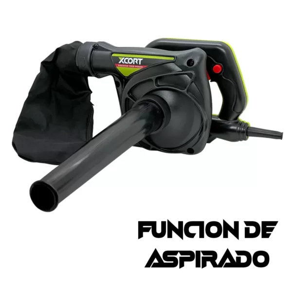 Sopladora Aspiradora Eléctrica de Mano 650W XCORT XQF01-650 - Imagen 2
