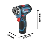 Taladro Atornillador 3/8" 12V Flexiclick BOSCH GSR 12V-15 FC - Imagen 4