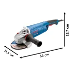 Esmeril Angular 9" 2800W 6500 RPM BOSCH GWS 28-230 TRI - Imagen 6