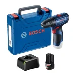 Taladro Atornillador 3/8" 12V + 1 Bat. 2Ah + Cargador + Maleta BOSCH GSR 120-Li