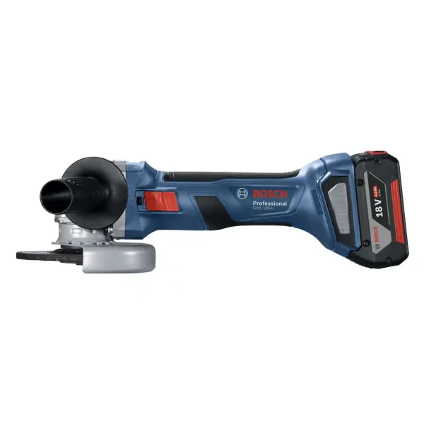 Esmeril Angular 4 1/2" 18V Brushless + 2 Baterías BOSCH GWS 180-Li - Imagen 3