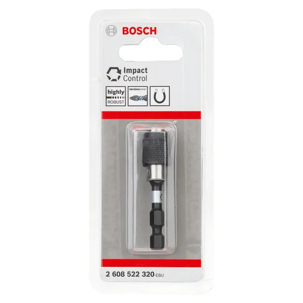 Porta Punta de Impacto HEX 1/4" BOSCH Quick Change - Imagen 2