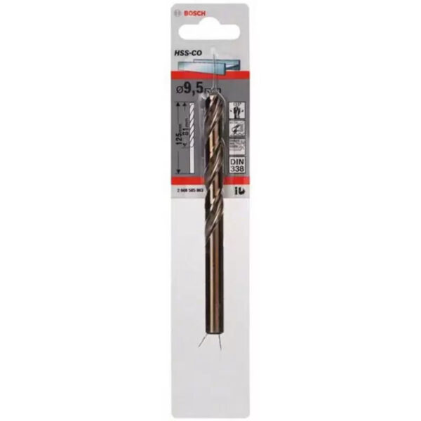 Broca Metal Hss-Co 9.5 X 81 X 125