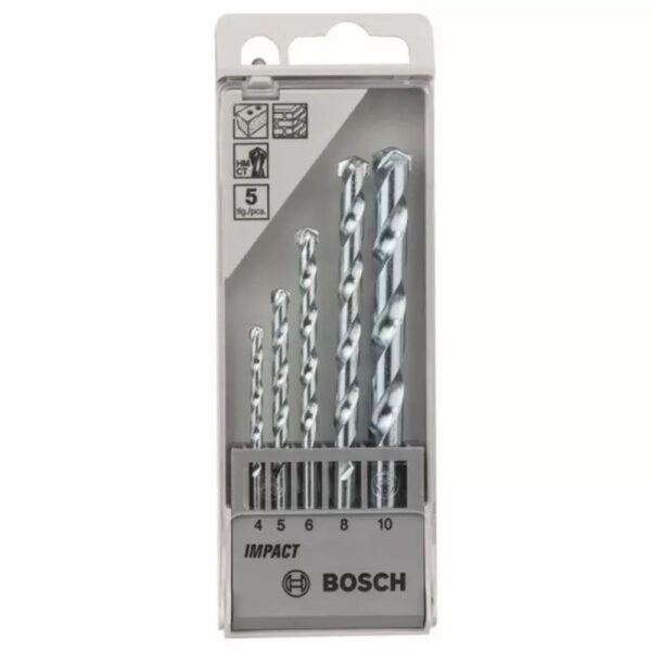 Juego de 5 Brocas para Concreto (4-10mm) Cyl-1 X 5pzas BOSCH