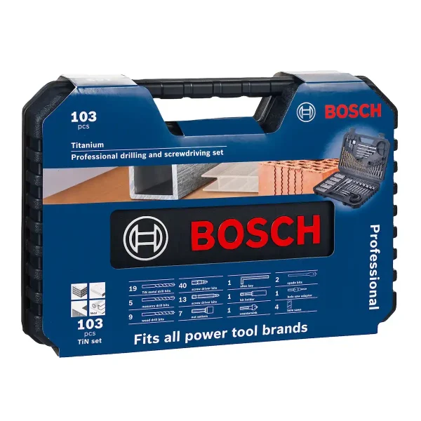 Set Para Taladrar x 103 Piezas BOSCH - Imagen 2