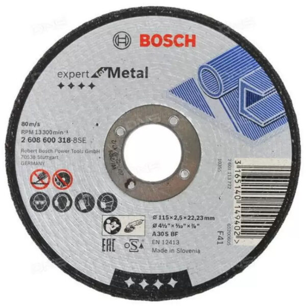 Disco De Corte De Metal 4" 1/2
