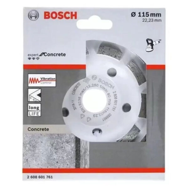 Copa Diamantada Abrasiva 115 x 22.23 x 5 mm MM Expert BOSCH