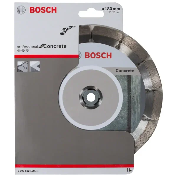 Disco Diamantado Segmentado para Concreto 7" 180 MM BOSCH - Imagen 2