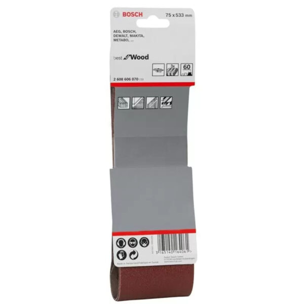 Lija de Banda 100 75X533mm