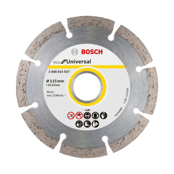 Disco Diamantado De 4 1/2 Eco Universal Segmentado