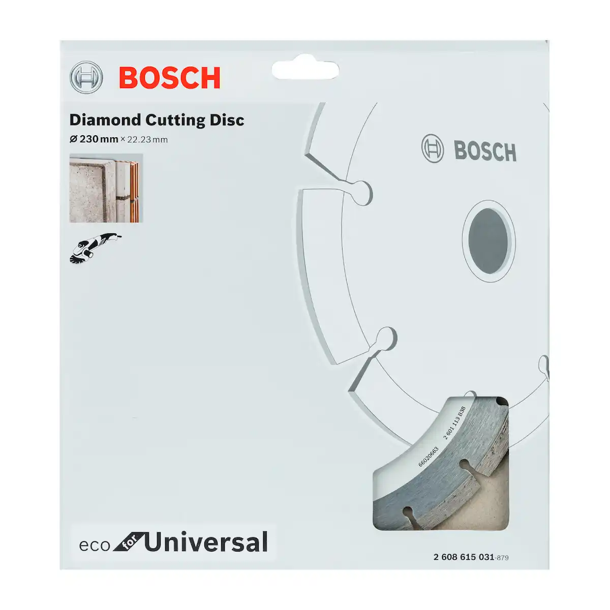 Disco Diamantado de Corte 230 x 22.23 MM Universal BOSCH - Imagen 2