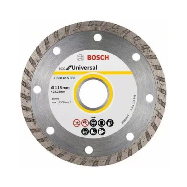 Disco Diamantado Continuo 4 1/2" Eco Universal Turbo BOSCH