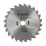 Disco de Sierra para Madera Eco 7-1/4" 24 Dientes BOSCH