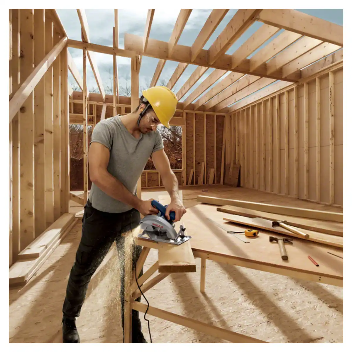 Disco de Corte para Madera 9 1/4" x 1" x 5/8" 60 Dientes BOSCH - Imagen 5