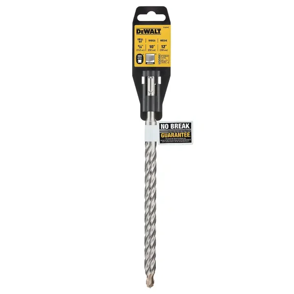 Broca SDS Plus 5/8" x 10" x 12" Rock Carbide DEWALT DW5447 Y - Imagen 2