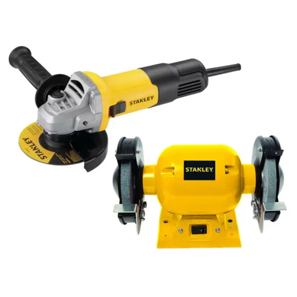Esmeril de Banco STANLEY STGB3715 373W + Esmeril 750W SG7115-B2