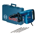 Martillo Demoledor SDS Max 1500W 16.8 Joules BOSCH GSH 11 E + 4 Cinceles