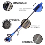 Lijadora Telescópica Brushless de Pared y Techo 1600W SAIYAN F240HD - Imagen 2