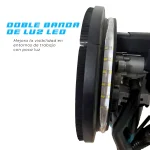 Lijadora Telescópica de Pared y Techo 1400W + Maleta SAIYAN F7238B - Imagen 4