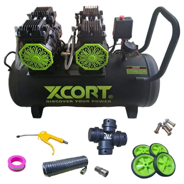 Compresora Silenciosa sin Aceite 4.0 HP 60L XCORT XSC03-60