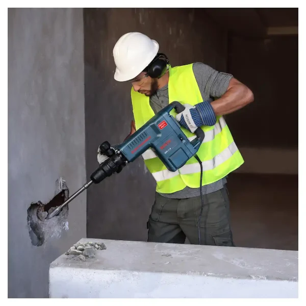 Martillo Demoledor SDS Max 1500W BOSCH GSH 11 E + Kit de Mantenimiento - Imagen 8