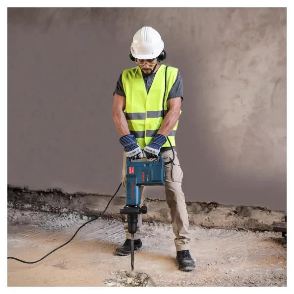 Martillo Demoledor SDS Max 1500W BOSCH GSH 11 E + Kit de Mantenimiento - Imagen 9