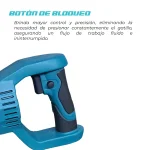 Vibradora de Concreto 1800W + Manguera 4 Metros SAIYAN VC3456HD4M - Imagen 2