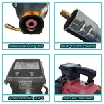 Vibradora de Concreto 1700W + Manguera 6 Metros SAIYAN VCZN90HD - Imagen 2