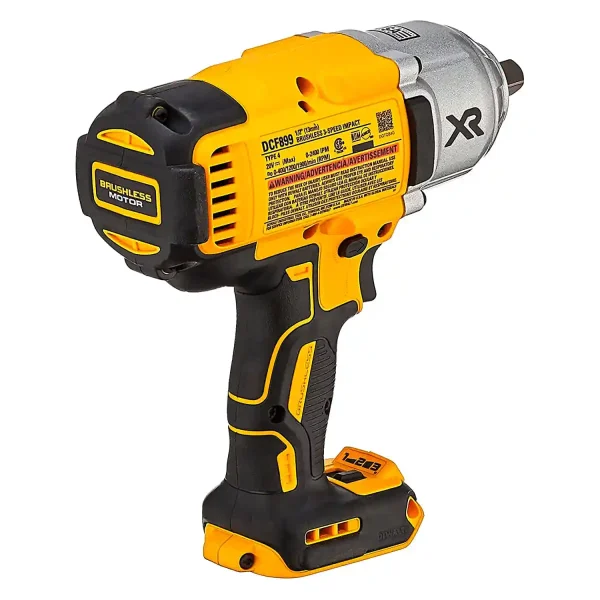 Llave de Impacto 1/2" 20V 950 Nm Baretool DEWALT DCF899B - Imagen 3